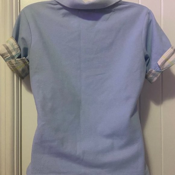 Baby Blue Polo By Ralph Lauren Shirt Size L - Picture 2 of 7